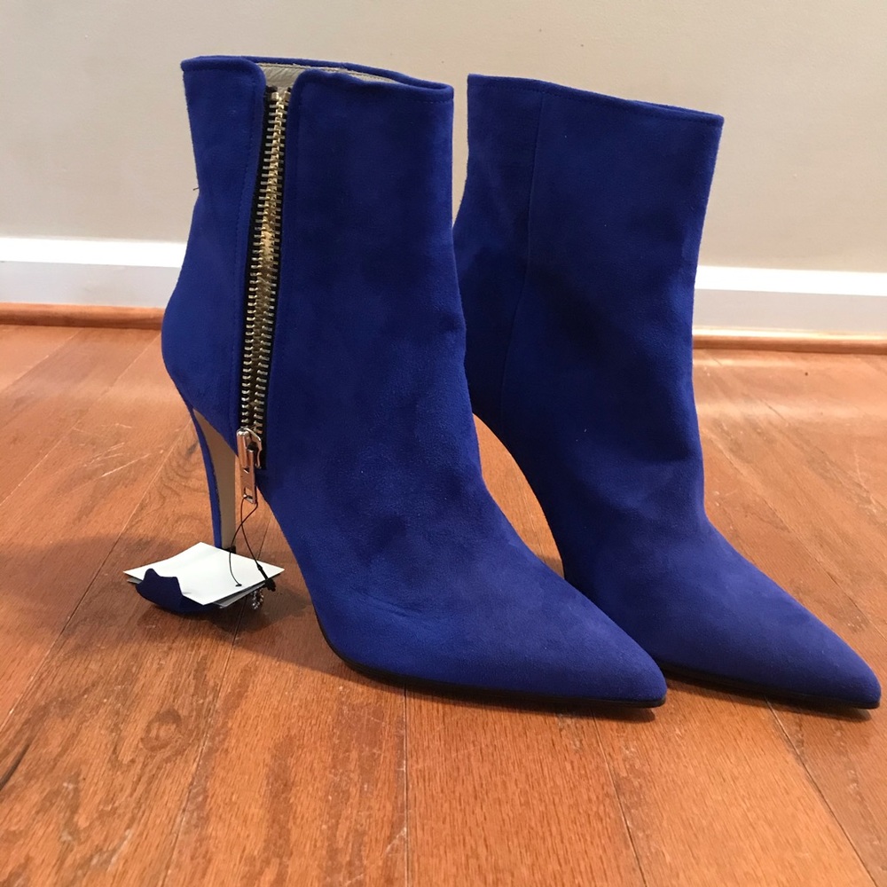 H&M Suede Ankle Boots